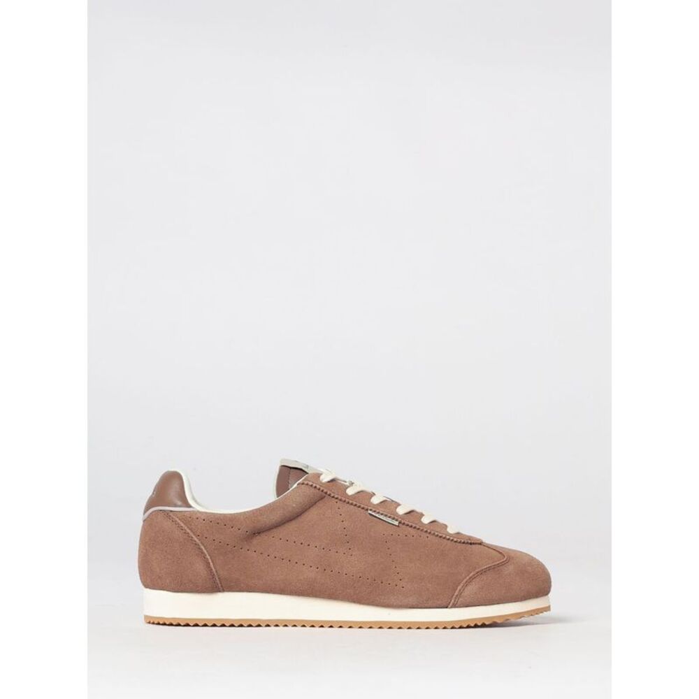 Ps Paul Smith Men Suede Leather Low Top Sneakers Ps Paul Smith With Round Toe